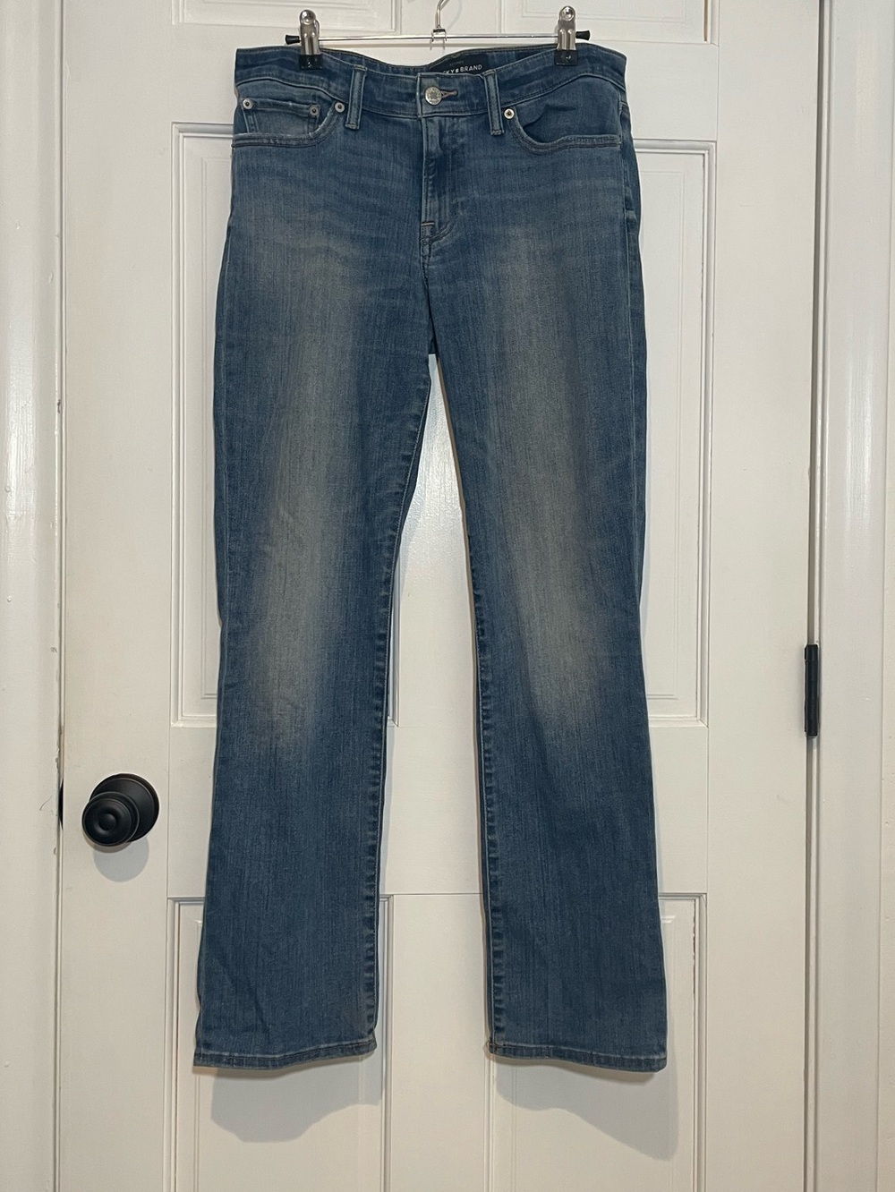 Lucky Brand Sweet Straight Jeans Women’s Size 8/29 Blue Wash Stretch Denim